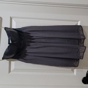 [NWOT] BODY CENTRAL Strapless Mini Dress Size S Gray